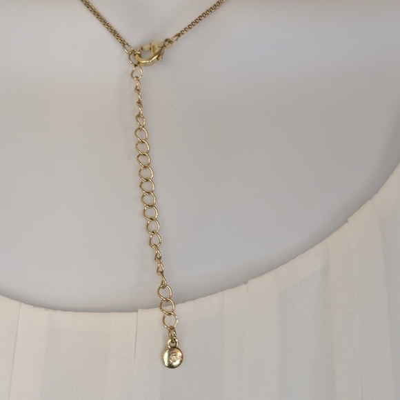 LC by Lauren Conrad Gold-Tone Sunburst Statement Necklace - Picture 5 of 7